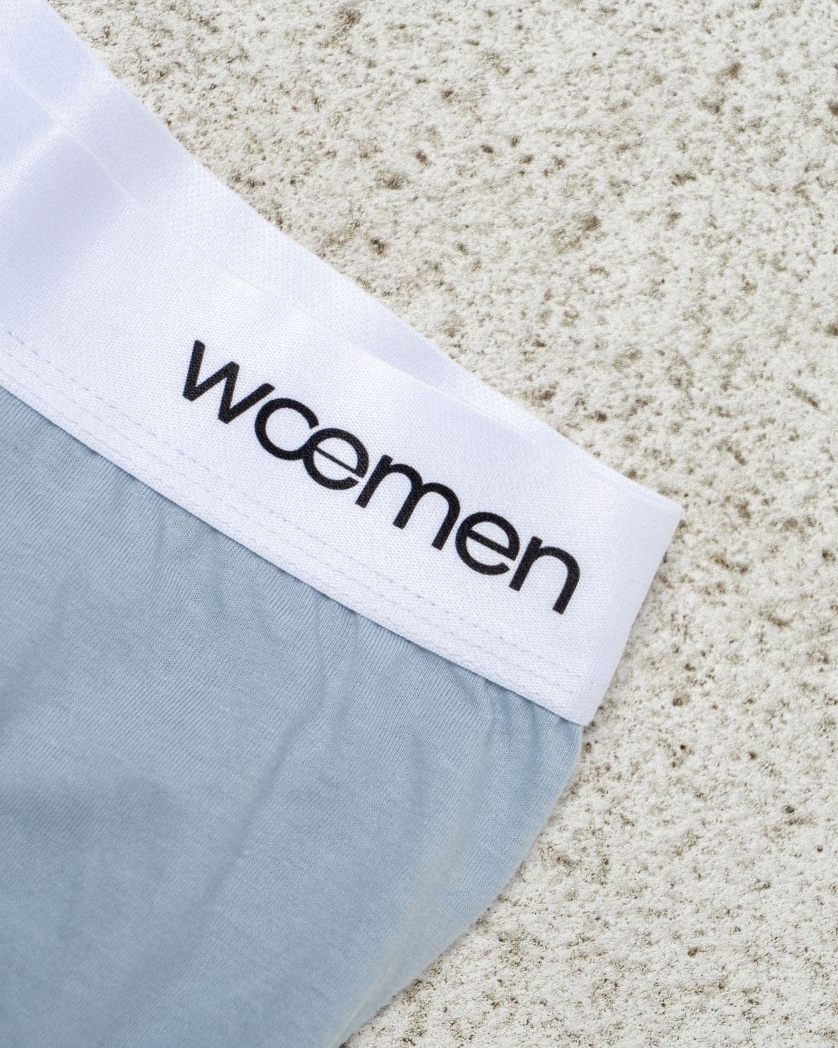 boxer bleu ciel woemen coton biologique