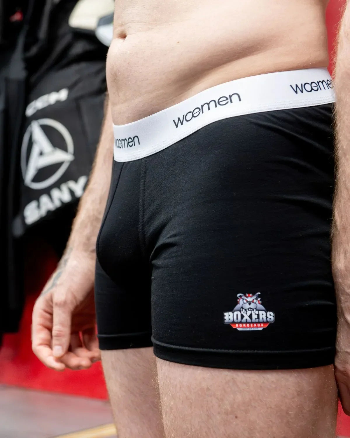 Boxer solidaire woemen x Boxers de Bordeaux - Noir - Taille S — S m², Noir — photo 4
