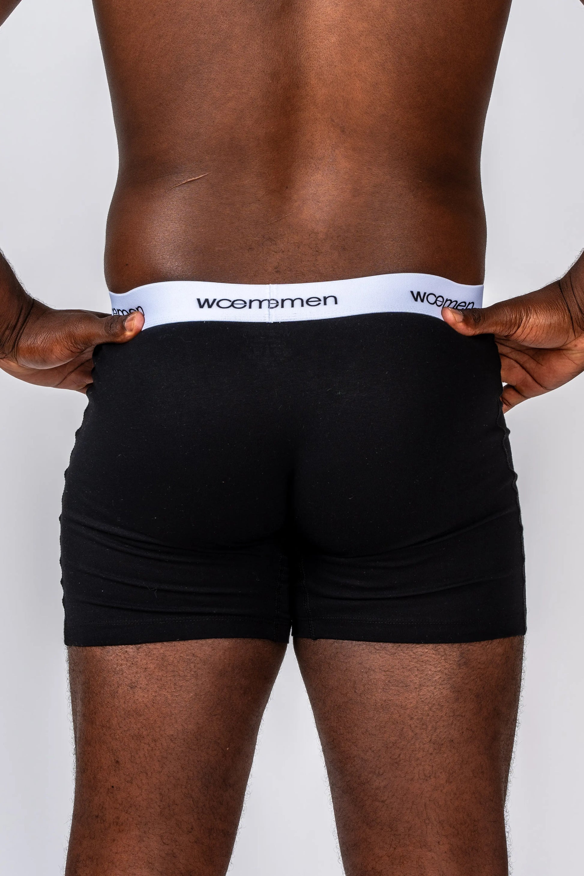 Boxer Noir en Coton Bio - woemen - wœmen