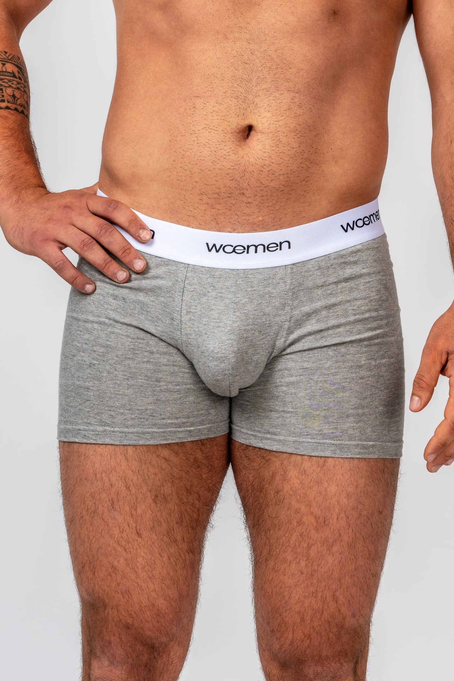 Boxer Gris en Coton Bio - woemen