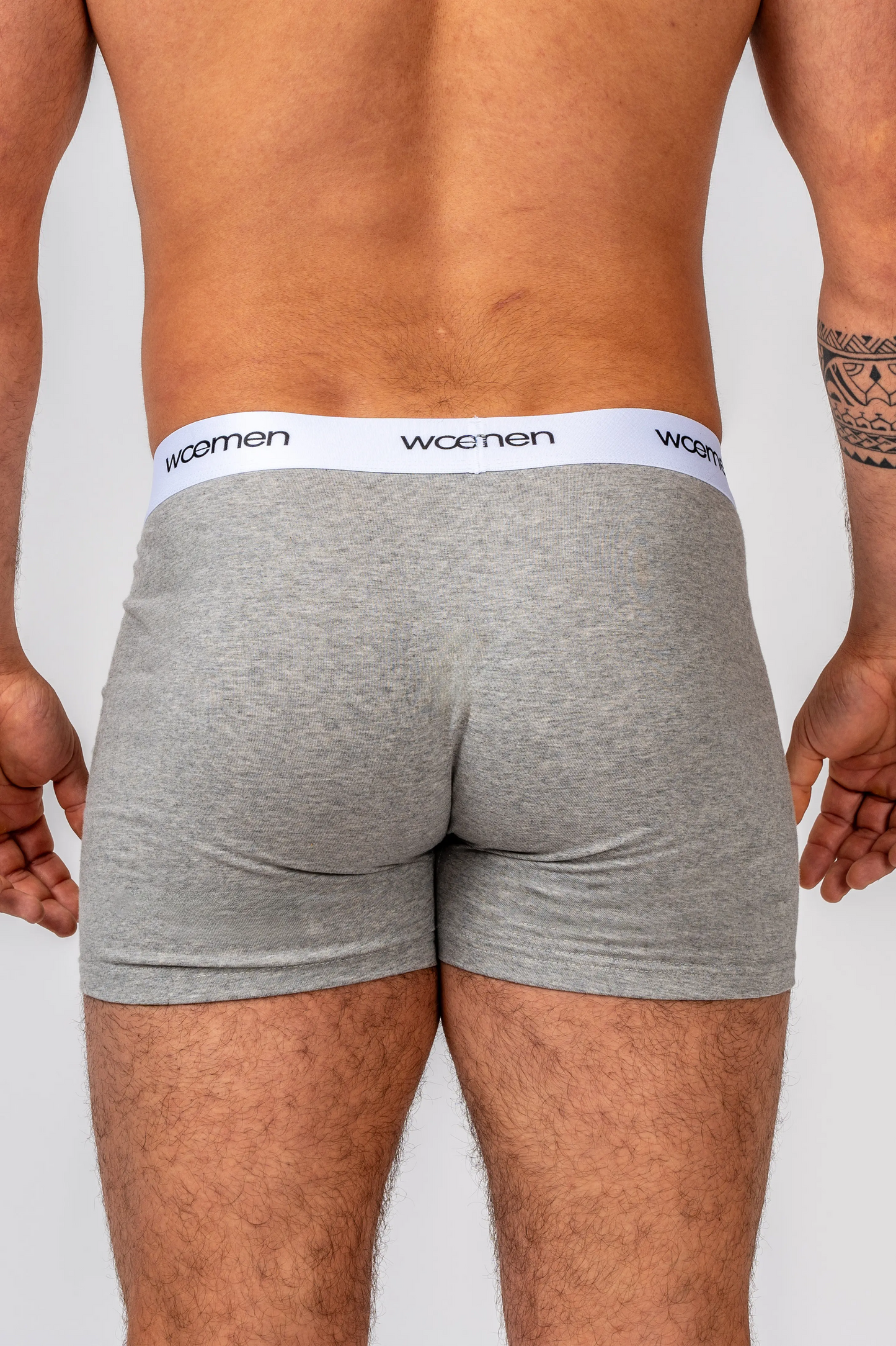 Boxer Gris en Coton Bio - woemen