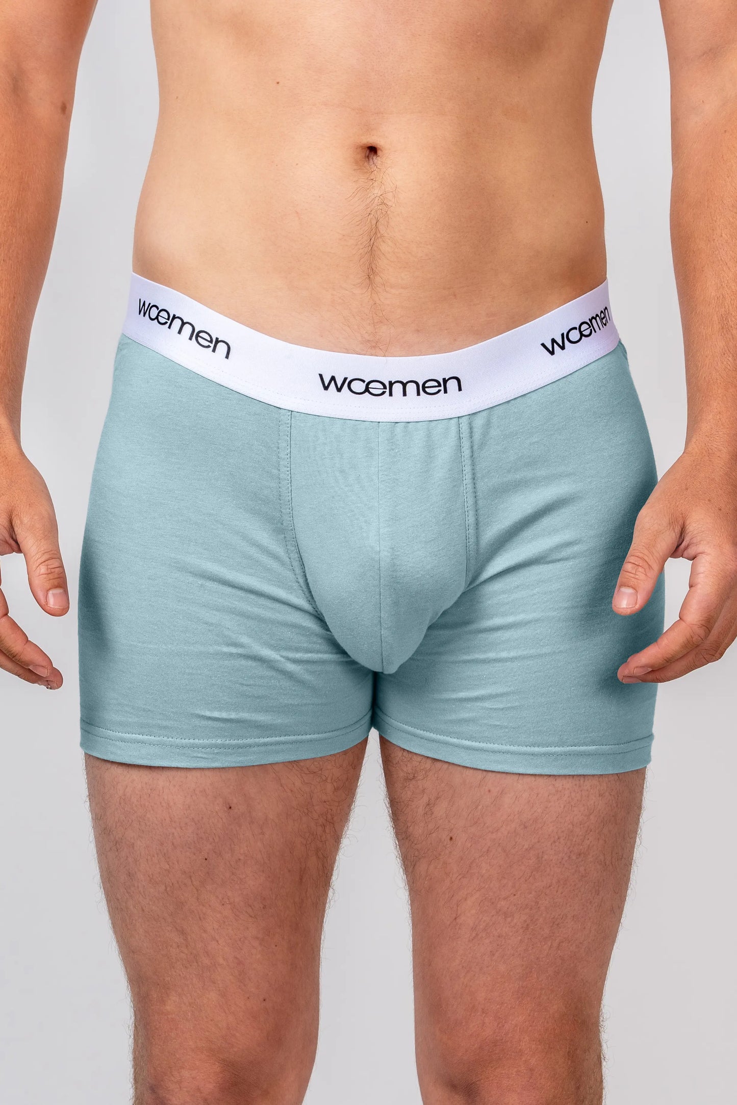Boxer Bleu Ciel en Coton Bio - woemen - wœmen
