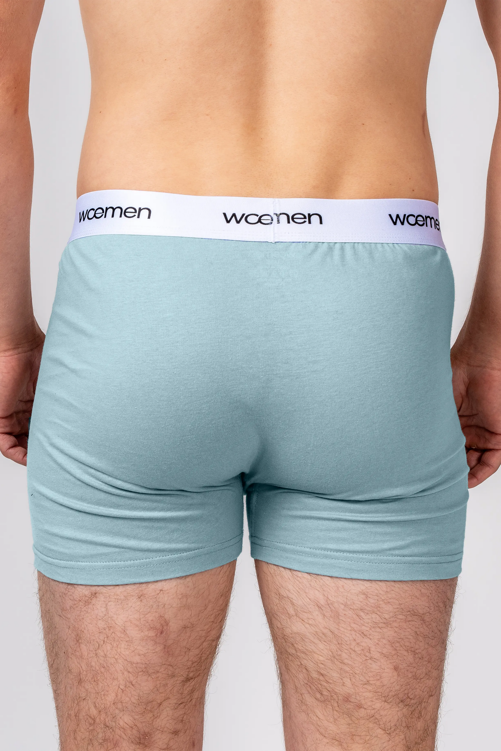 Boxer Bleu Ciel en Coton Bio - woemen - wœmen