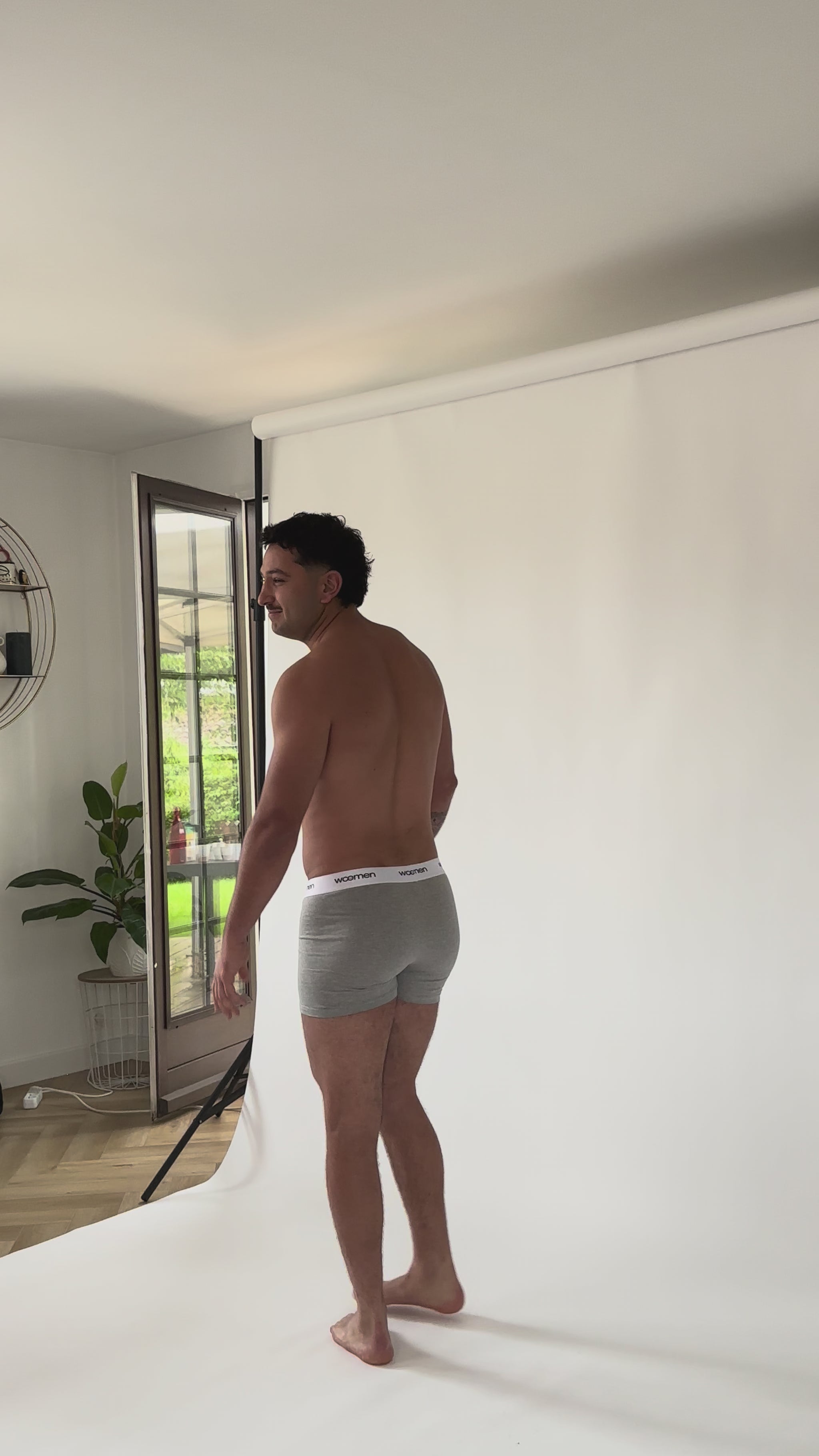 boxer solidaire homme gris woemen